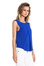 view 3 of 5 Audrey Top in Cobalt