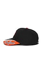 view 3 of 3 Tiger Cap in Black & Orange