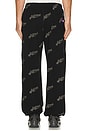 view 3 of 5 Star Sweatpant in Black & Charcoal