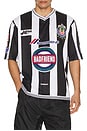view 1 of 6 Badfriend Soccer Jersey in Black & White