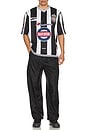 view 5 of 6 Badfriend Soccer Jersey in Black & White