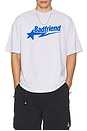 view 3 of 4 Star Logo Tee in Heather Grey