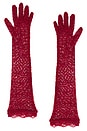 view 2 of 2 GUANTES in Burgundy
