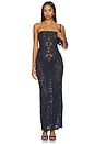 view 1 of 4 Sandro Dress in Midnight Blue