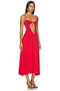 view 2 of 3 Lina Dress in Red