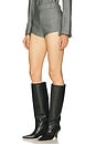 view 3 of 6 Farhi Short in Grey Melange