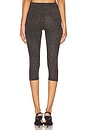 view 4 of 6 Cassia Capri Pant in Black & Gold