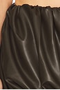view 6 of 6 Twisted Maro Skirt in Espresso