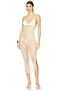 view 1 of 5 Flora Midi Dress in Ivory
