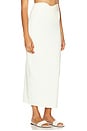 view 2 of 5 Wave Maxi Skirt in Ivory