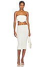 view 4 of 4 Maxi Rose Crop Top in Ivory