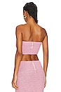 view 3 of 4 Maxi Rose Crop Top in Pink