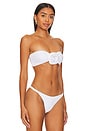 view 2 of 5 TOP BIKINI BANDA ORIANA in White