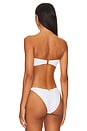 view 3 of 5 HAUT DE MAILLOT DE BAIN FORME BANDEAU ORIANA in White