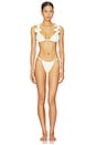 view 4 of 5 Flore Bikini Top in Ivory