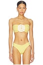 view 1 of 4 Maia Bikini Top in Butter
