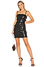 view 1 of 3 Dark Wave Mini Dress in Black
