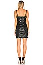 view 4 of 3 Dark Wave Mini Dress in Black
