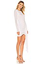 view 2 of 3 x REVOLVE Long Sleeve Mini Dress in White