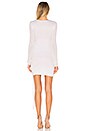view 3 of 3 x REVOLVE Long Sleeve Mini Dress in White