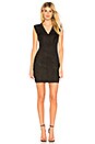 view 1 of 3 Glade Skiing Suede Dress in Black