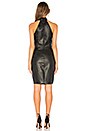 view 3 of 3 Vig Eco Leather Dress in Black