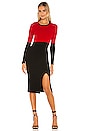view 1 of 3 Lenna Sweater Dress in Lipstick