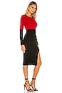 view 2 of 3 Lenna Sweater Dress in Lipstick