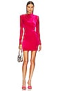 view 1 of 3 Ladonia Dress in Hot Pink