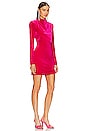 view 2 of 3 Ladonia Dress in Hot Pink