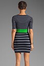 view 4 of 6 Synchronized Diving Dress in Navy/Green in Navy & Green