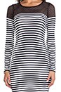 view 5 of 6 Open Net Dress in Stripe