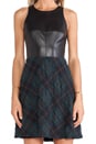 view 5 of 5 Gondola Dress in Plaid in A/S