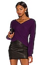 view 1 of 4 PULL CROPPED KAMALA in Grape