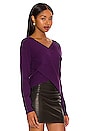 view 2 of 4 PULL CROPPED KAMALA in Grape