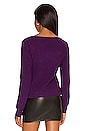 view 3 of 4 PULL CROPPED KAMALA in Grape
