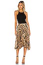 view 4 of 4 Logan Skirt in Camel Multi
