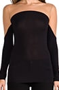 view 4 of 4 Lunar Eclipse Top in Black in Nude & Black