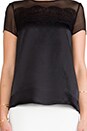 view 5 of 6 Show & Tell Top in Black