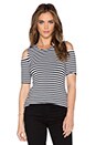 view 1 of 3 Bardot Top in Stripe