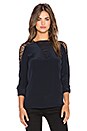 view 1 of 4 Edie Top in Navy