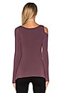 view 3 of 4 Savy Top in Plum