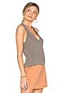 view 3 of 5 Steeplechase Sweater Tank in Cement