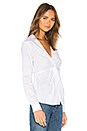 view 2 of 4 Tallula Twist Front Shirt in White