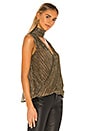 view 2 of 5 Blair Crossover Tank in Gold