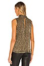 view 3 of 5 Blair Crossover Tank in Gold