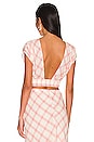 view 3 of 4 Kiera Top in Creme Plaid