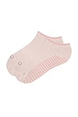 view 1 of 2 The Pilates Low Sock Blush in Large