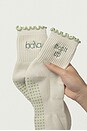 view 3 of 5 The Frilly Sock in Sage