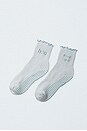 view 4 of 4 The Frilly Sock in Sea